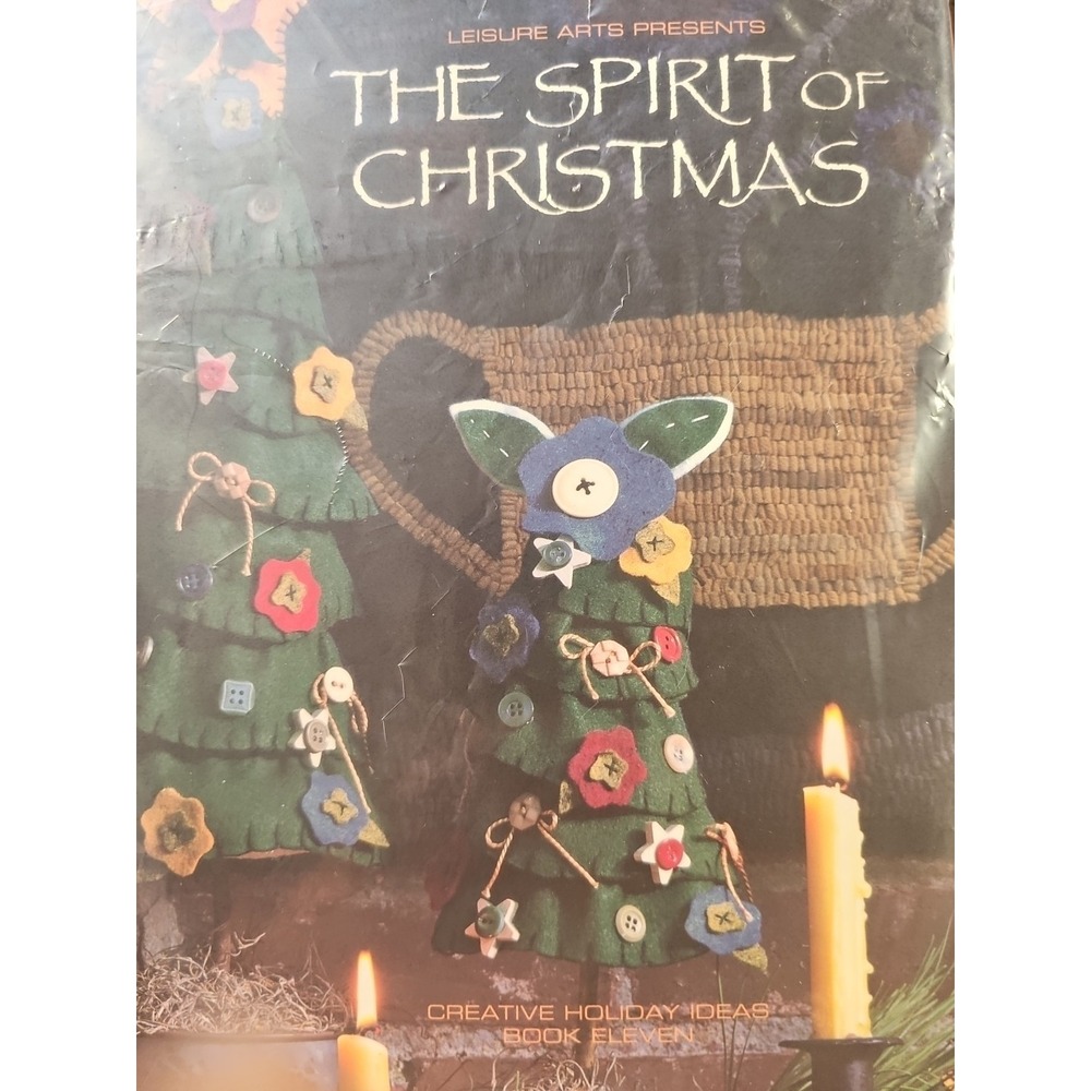 Leisure Arts The Spirit of Christmas Book Eleven Creative Holiday Idea Hardcover